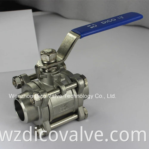 butt weld ball valve